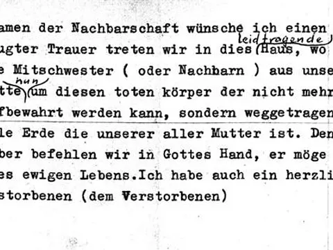 Abbitte auf deutsch