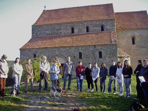 Maisingen an der Burg – Andacht, nach dem Singen